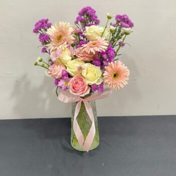 Vase bunga Orange beat 132