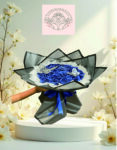 Buket Mawar Biru Butterfly – Elegan & Unik, Simbol Ketulusan
