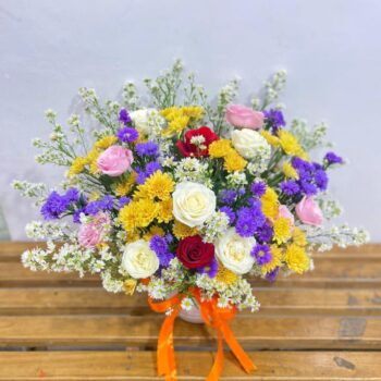 Vase Bunga Segar Wedding Jekan Raya